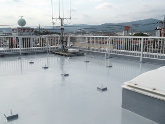豊川市の事務所コンクリ―ト屋根防水工事アフター