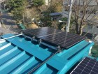 太陽光設置完了写真