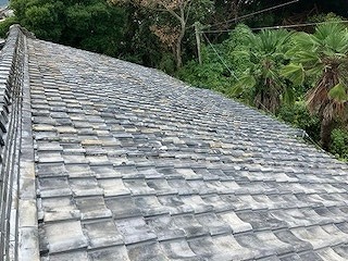 岡崎市　瓦葺き替え　重い屋根　軽く　土葺き