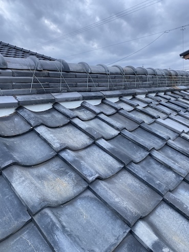 岡崎市　瓦屋根　しっくい　詰め直し　補修工事　安心