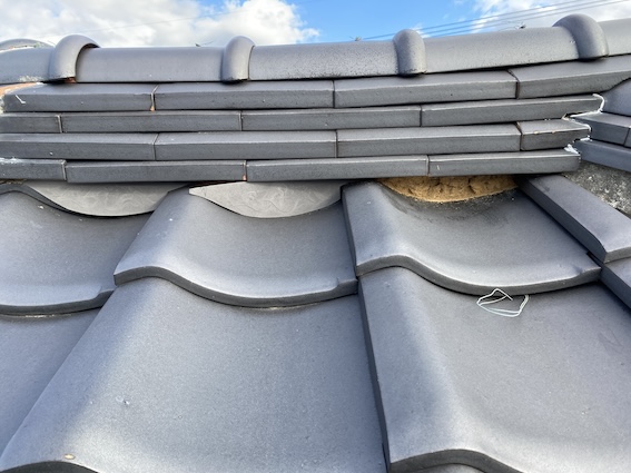 岡崎市　外装リフォーム　無料点検　見積もり　瓦　棟　段数　減らす　低く