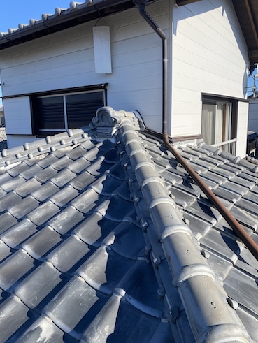 ルーガ　雅　高棟仕様　蒲郡市　瓦屋根　葺き替え　重厚感