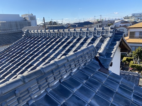 ルーガ　雅　高棟仕様　蒲郡市　瓦屋根　葺き替え　重厚感