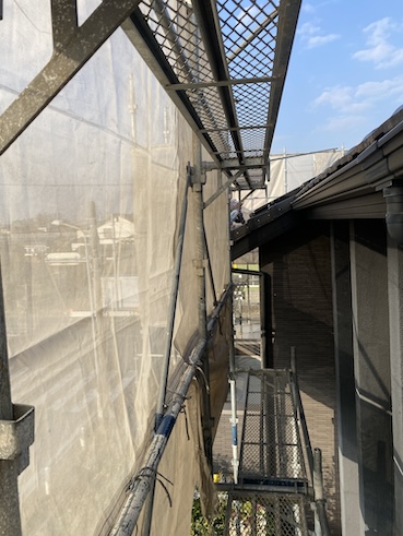 豊川市　外装リフォーム　屋根　外壁　樋　足場　防犯　対策