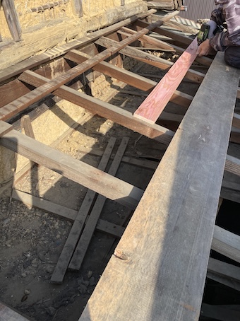 トタン　波板　下地　調整　豊川市