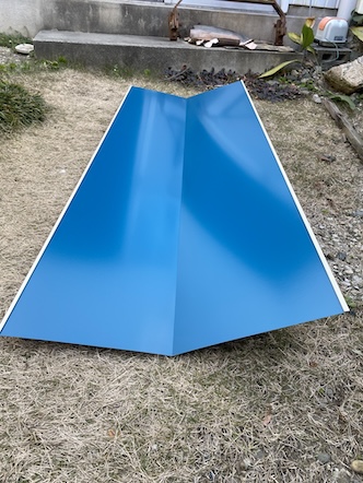 トタン　谷板金　谷樋　ガルバリウム