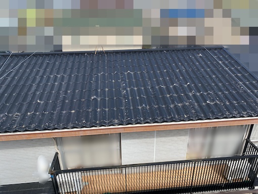 豊橋市　セキスイかわらU　メンテナンス　塗装　剥がれ　塗装出来ない　屋根専門店　ご相談