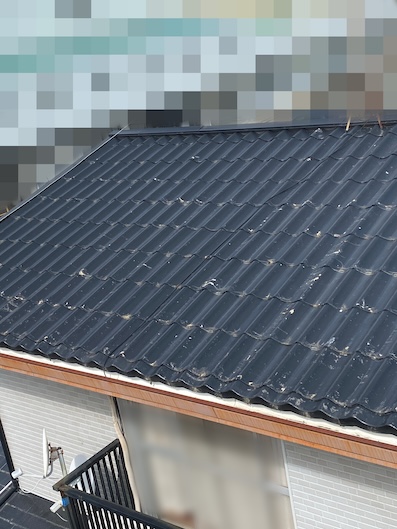 豊橋市　セキスイかわらU　メンテナンス　塗装　剥がれ  調査　屋根専門店　ご相談