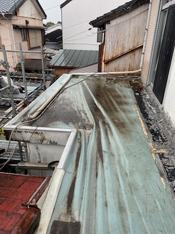 豊橋市　ベランダ　バルコニー　防水　ウレタンX-1 　雨漏り　やりかえ