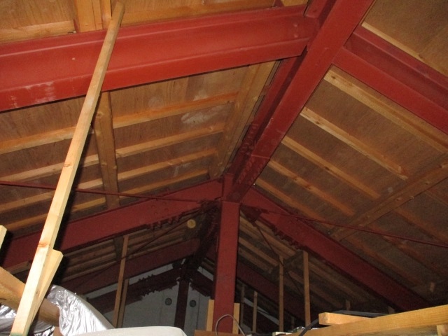 屋根裏　小屋裏　確認