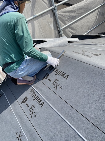 ルーフィング　防水紙　屋根