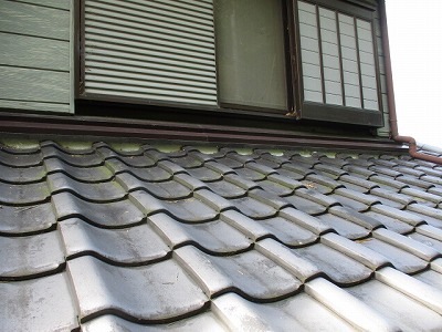 雨漏りのあった屋根