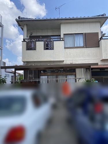 岡崎市　波板　テラス　破損　