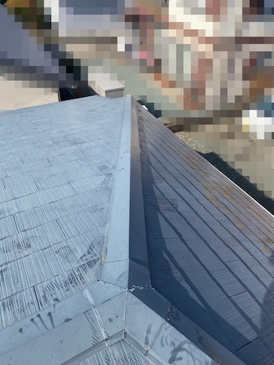 豊橋市　ナショナル住宅　パナソニックホームズ　カラーベスト屋根　屋根カバー　リフォーム