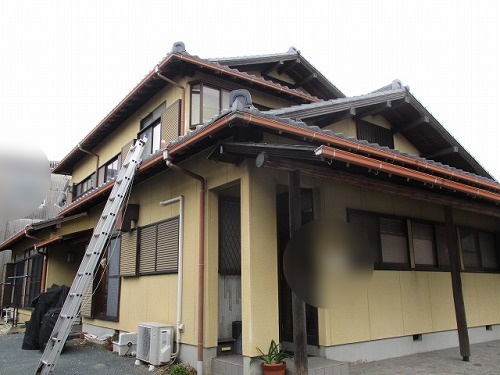 豊橋　瓦　漆喰　棟漆喰　雨樋　豊橋市