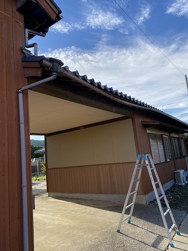 田原市　台風　軒樋　雨樋　火災保険