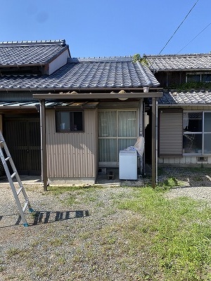 豊橋市　庇屋根　ポリカーボネート　波板