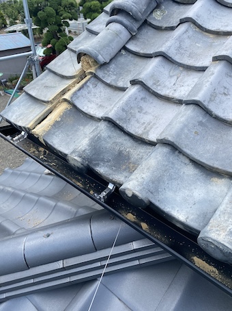 瓦　補修　風切丸