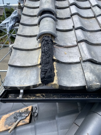 豊川市　瓦　地元　瓦工事店　緊急　修理