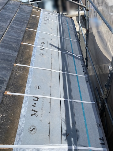 ルーフィング　部分修理　雨漏り